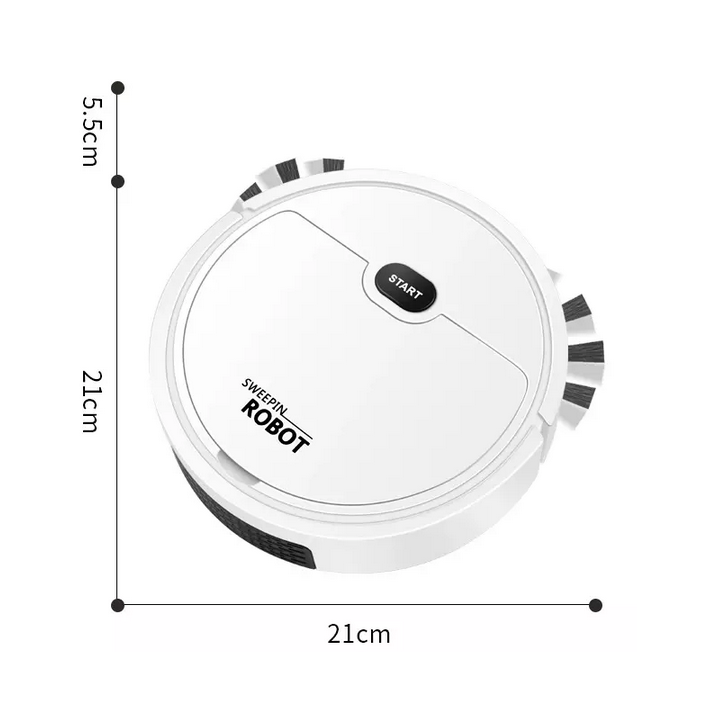 BonClean 3-in-1 Robot Aspirador: Succión Fuerte y Silenciosa