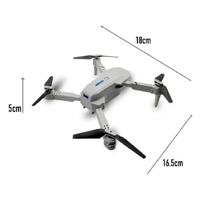 Dron E88 PRO MAX: Doble Cámara 4K Plegable